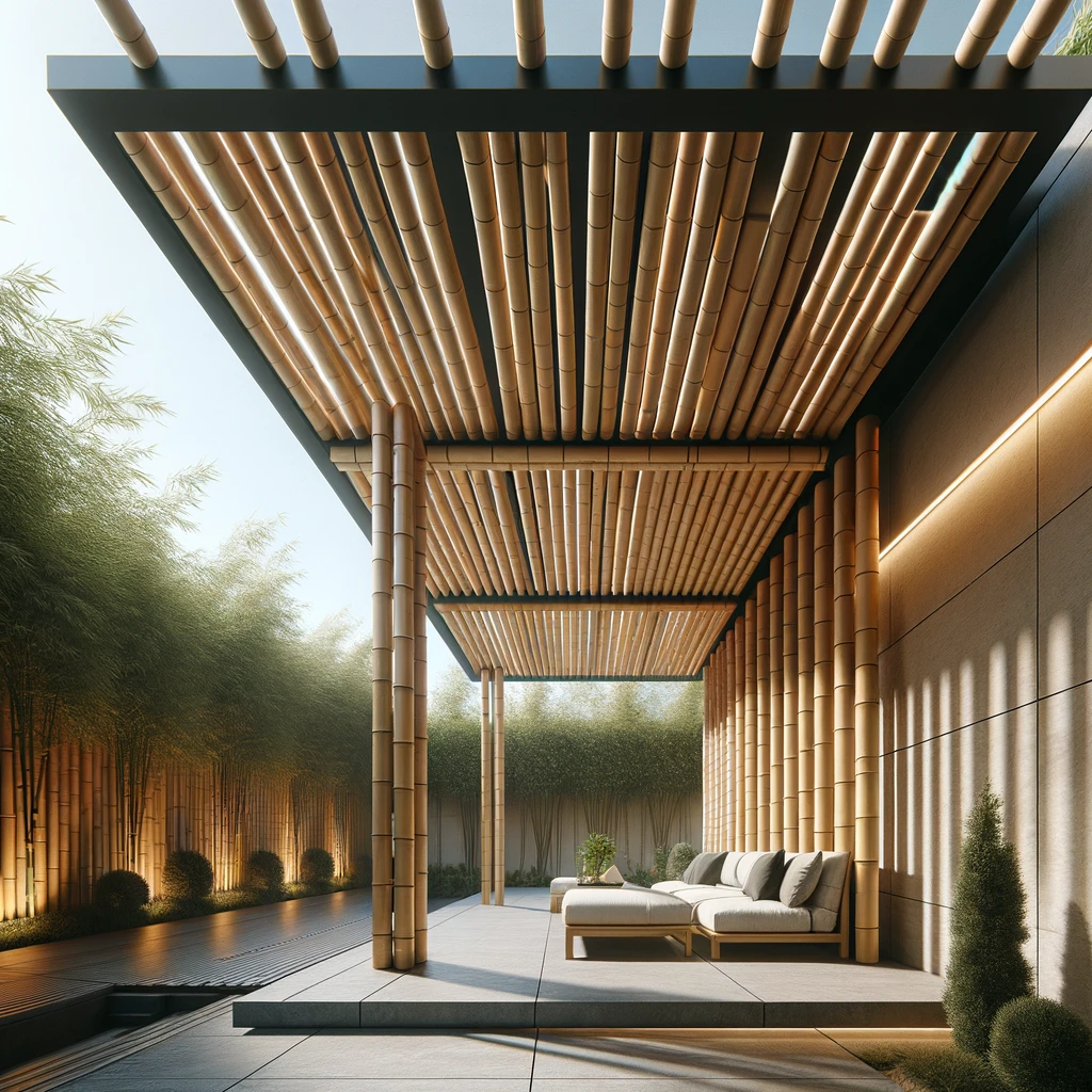 Forro de Bambu para Pergolado Emprega360